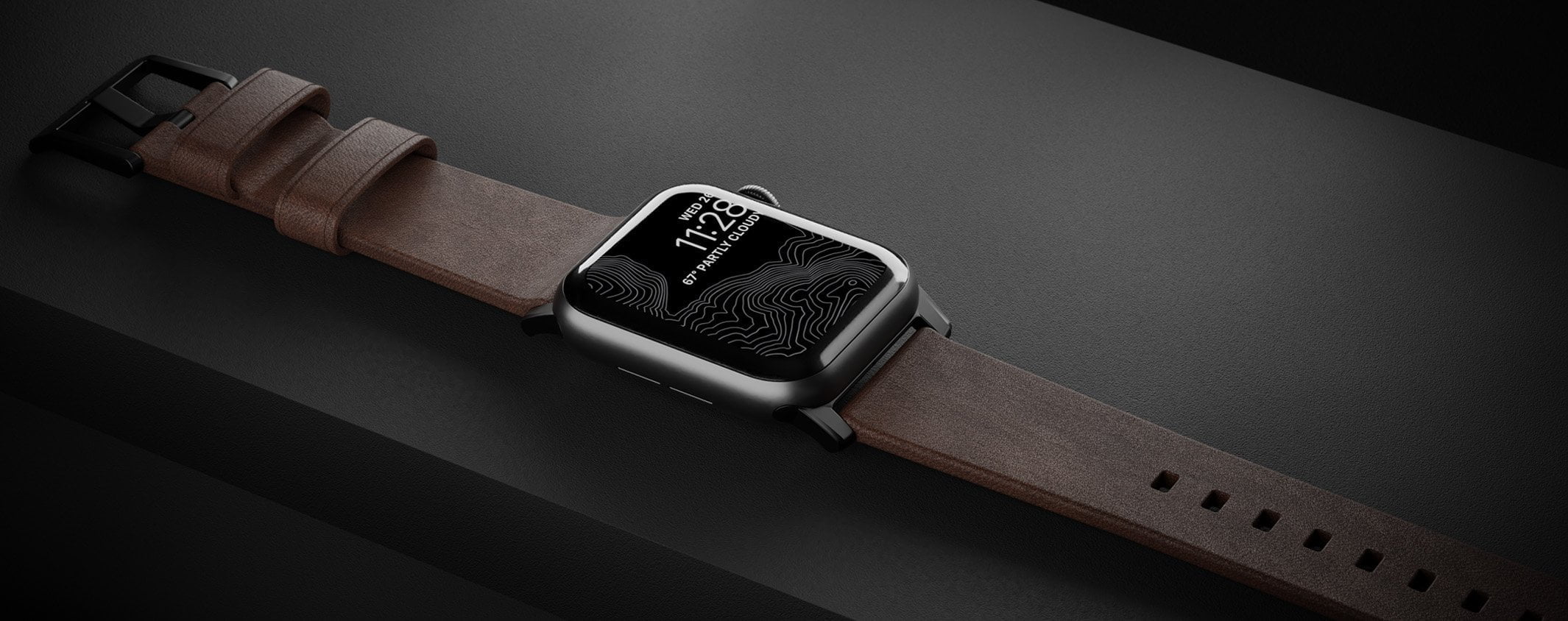 Nomad - Modern - Leather strap Apple Watch - Band-Band