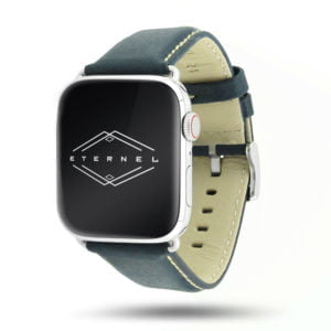 Astralis Apple Watch - Bracelet cuir de taureau étanche