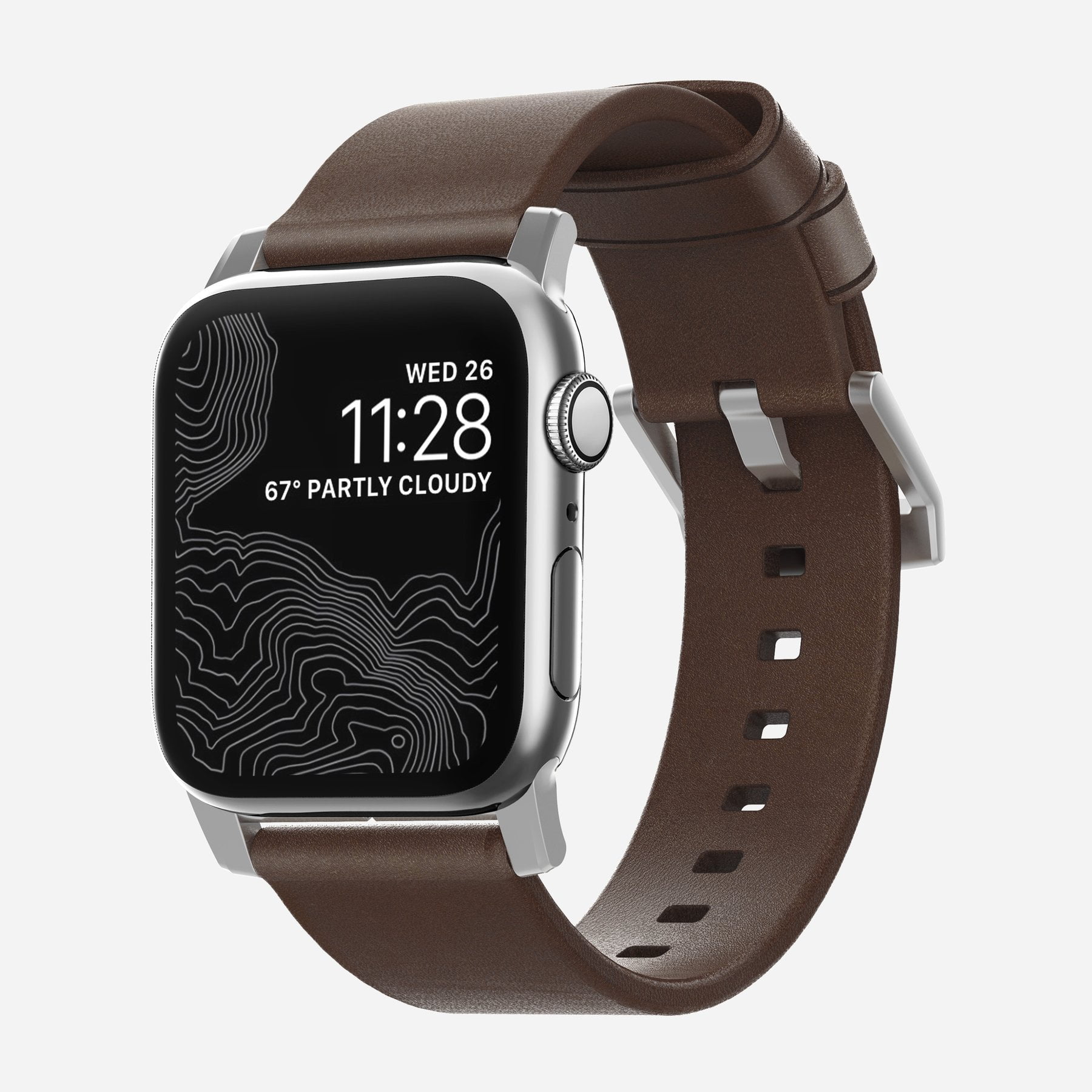 Nomad - Modern - Leather strap Apple Watch