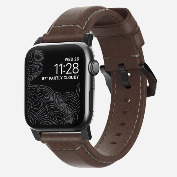 Nomad - Traditionnel - Bracelet cuir Apple Watch