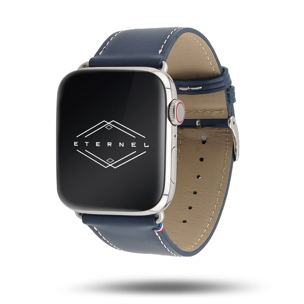 Bracelet sport en cuir et silicone pour Apple Watch Ultra 2, série
