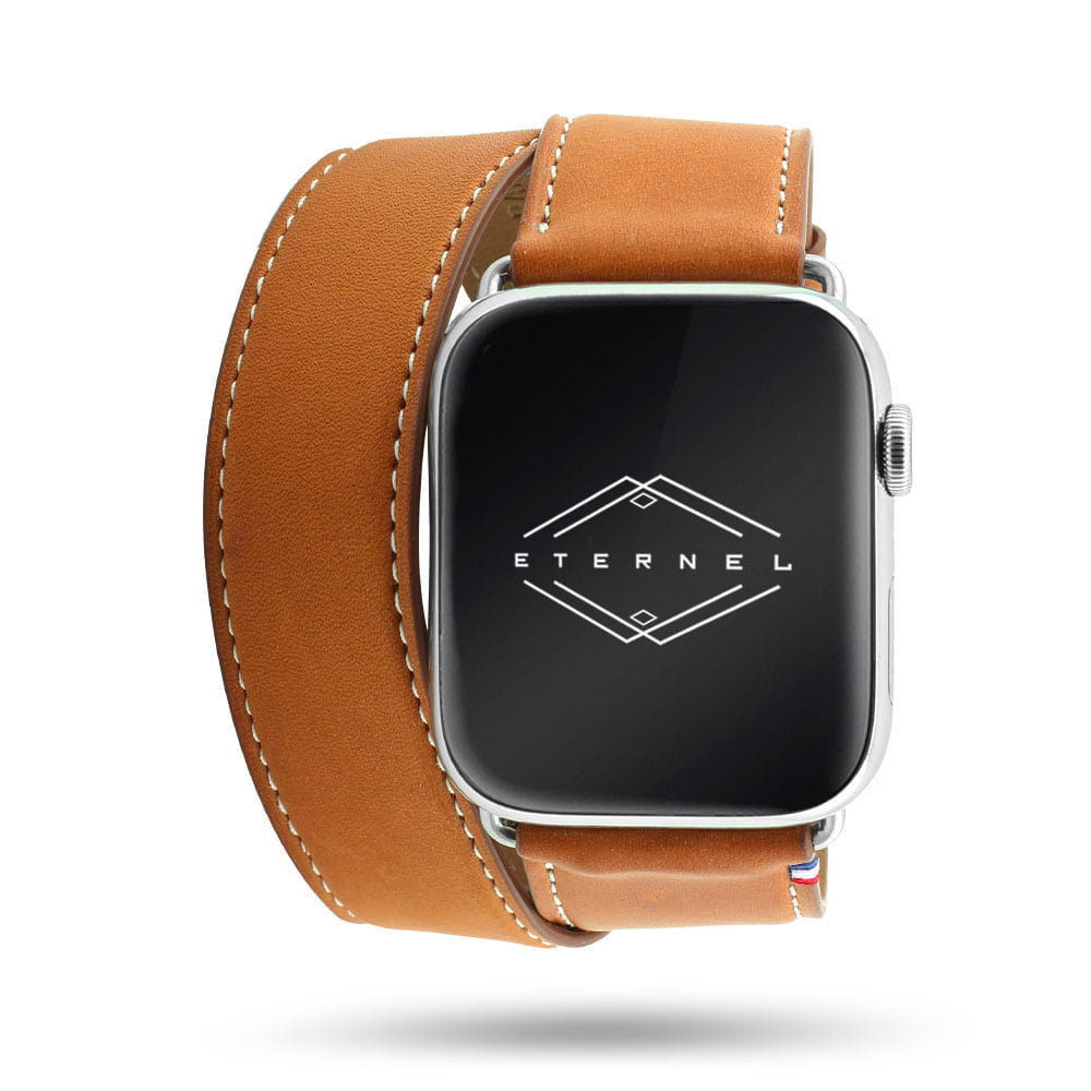 Tous les bracelets Apple Watch Cuir Made in France - Eternel