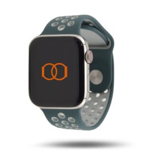 Bracelet sport respirant Apple Watch – 100% fluoroélastomère