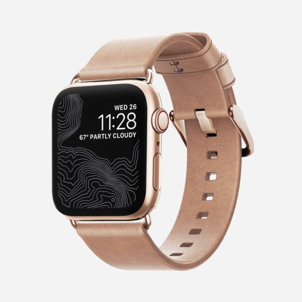 Nomad – Modern Slim – Bracelet cuir Apple Watch