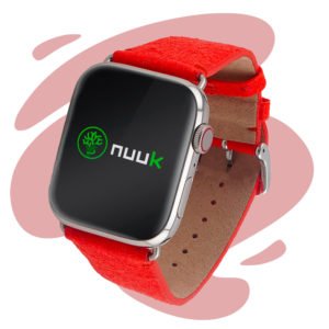 Nuuk - Pina colada - Bracelet végan en fibre d'ananas - Apple Watch