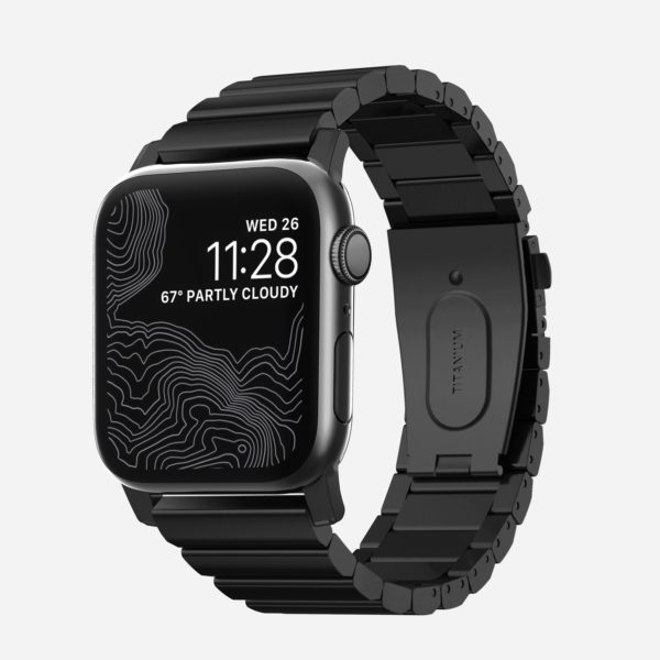 Nomad – Titanium – Bracelet en titane Apple Watch