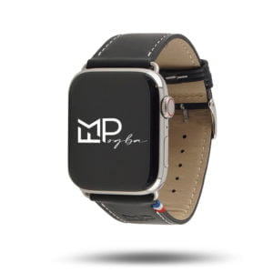 Simple tour édition FMPogba x Éternel – Bracelet cuir Made in France Apple Watch