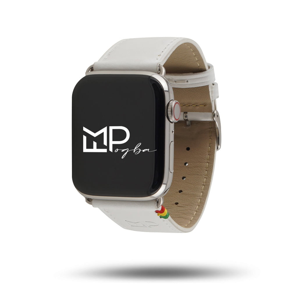 Simple tour édition FMPogba x Éternel – Bracelet cuir Made in France Apple Watch