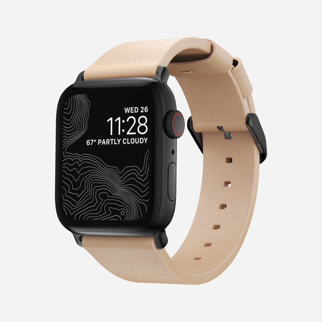 - Nomad Bracelet Slim Band-Band - - Modern 2021 Leather Watch Apple