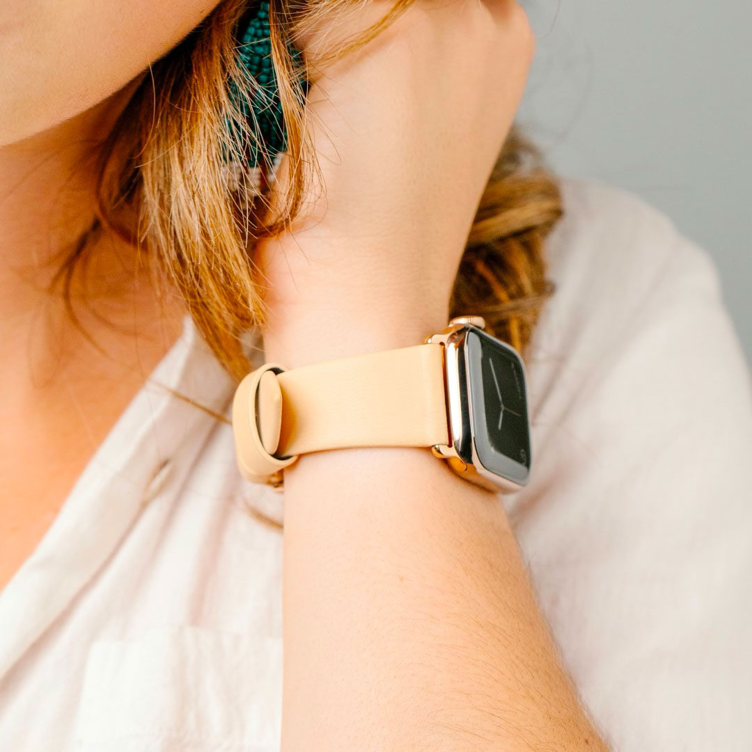 Nomad – Modern Slim 2021 – Bracelet cuir Apple Watch