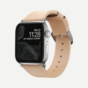 Nomad – Modern Slim 2021 – Bracelet cuir Apple Watch
