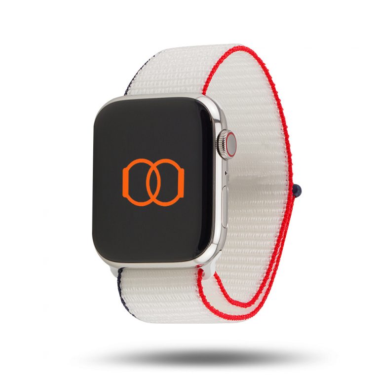 Sportschnalle Nylon gewebt Edition Pays - Sportarmband Apple Watch