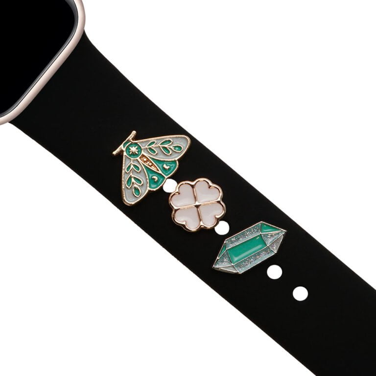 bijoux pour bracelets sport Apple Watch colorés