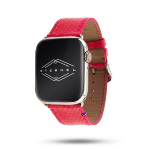 Horizon – Made in France Marine leather and upcycled – Apple Watch band