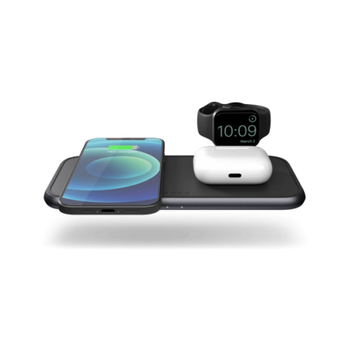 Zens - Chargeur sans fil 4-en-1 (module Apple Watch intégré)