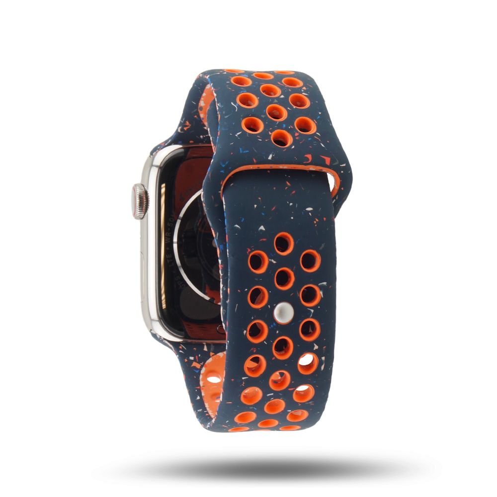 Breathable sports wristband Apple Watch - 100% fluoroelastomer