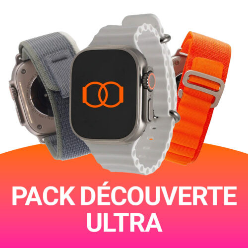 Pack découverte bracelets Apple Watch Ultra