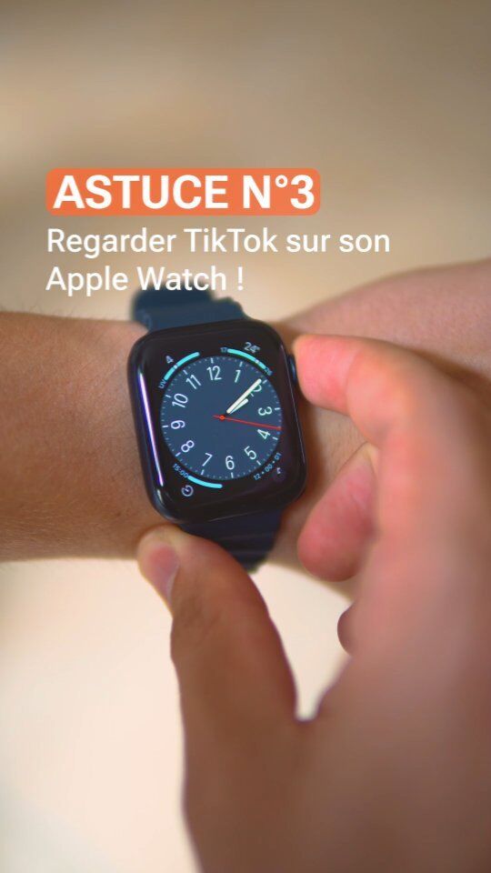 Qui savait que c'était possible ? 😱 #applewatch #applewatchse #applewatchseries9 #applewatchbands